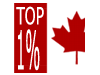 Top 1% in Canada